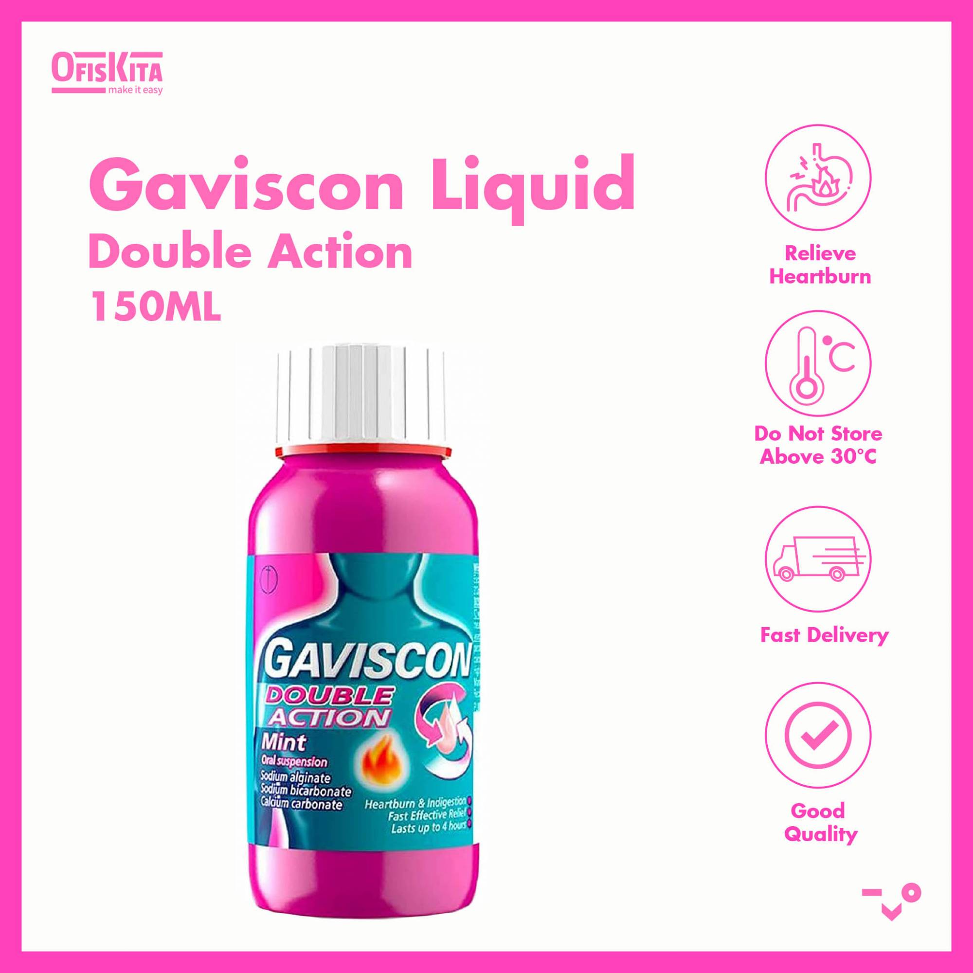 Ofiskita Gaviscon Liquid Double Action / Advance Mint 150ML